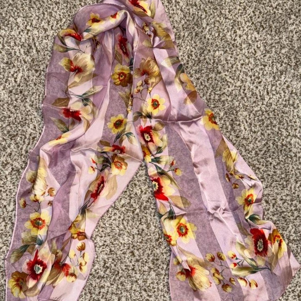 100% Silk Scarf